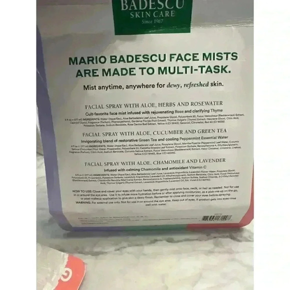 Mario Badescu Skincare Face Mist - 6 fl oz Set of 3 - Picture 3 of 4